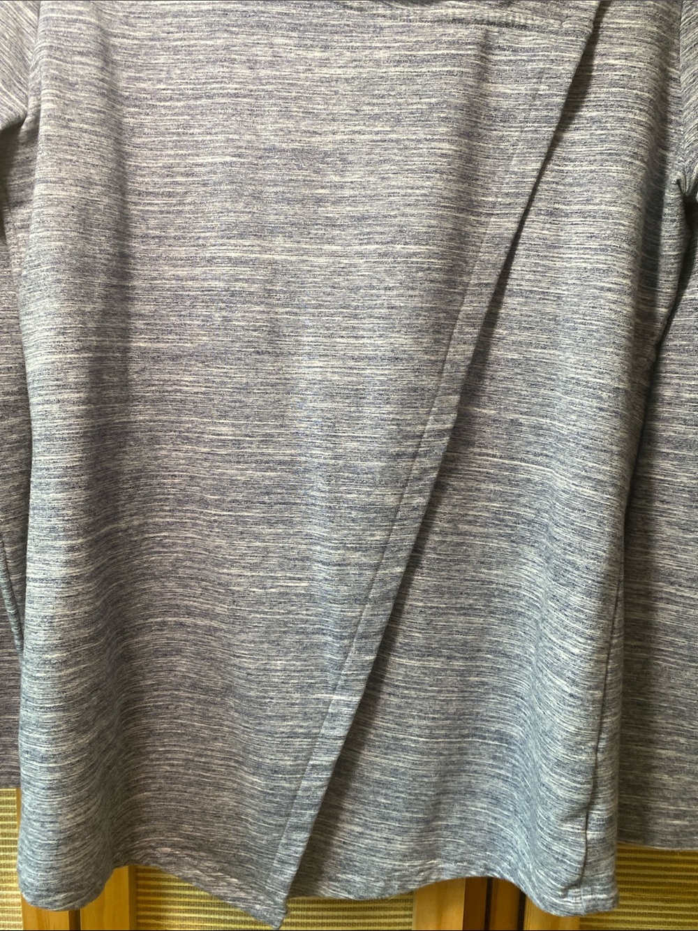 Danskin Wrap Asymmetric Knit Sz L - Picture 4 of 7